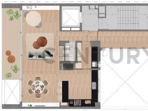 Departamento de 3 Dormitorios de Categoria en construccion en Venta