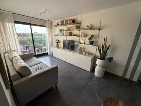 VENTA DPTO 2 AMB A ESTRENAR CON BALCÓN CORRIDO Y VISTA ABIERTA MUY LUMINOSO