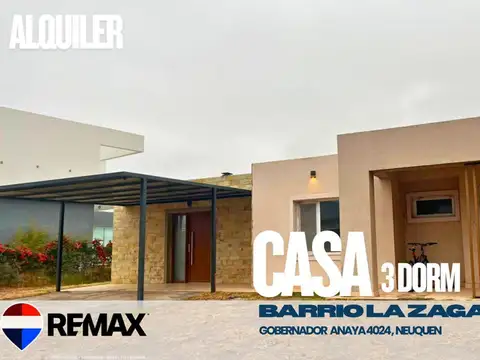 ALQUILER CASA LA ZAGALA 3 DORM