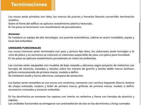 Departamento en Venta de 1 dormitorio