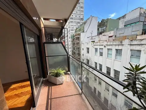 SEMIP C/DEP EN ECUADOR Y AV. SANTA FE - FRENTE IMPEC BALCON TODO SOL DOBLE ENTRADA