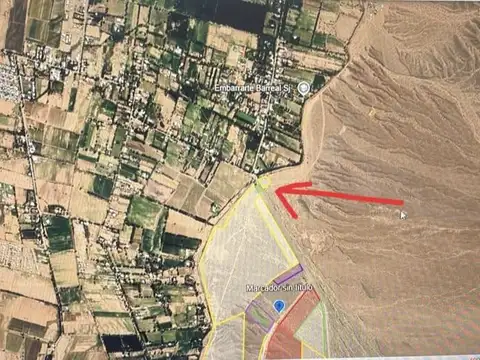 TERRENO EN VENTA EN ZONA ENTRADA A BARREAL, SAN JUAN