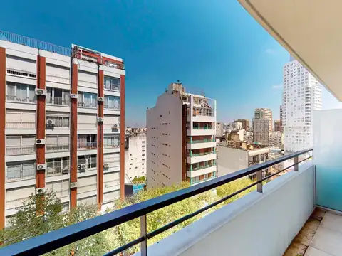 Venta monoambiente a estrenar piso 12 con balcón | OM Botánico · Recorrido 360 | Palermo
