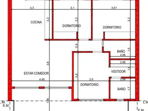Departamento en Venta en Villa Luzuriaga, USD 150.000