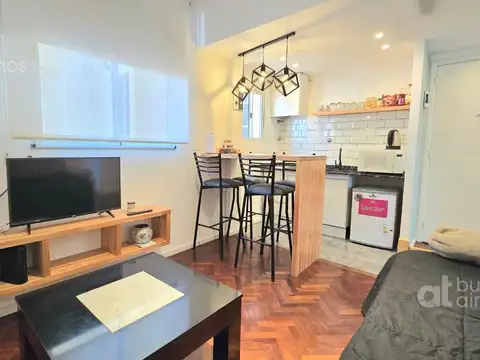 Departamento 2 ambientes con 1 baño