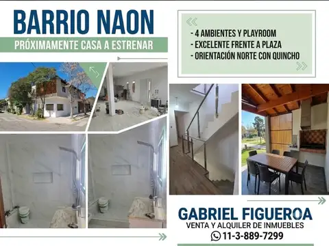 Casa En esquina Ph 4 AMBIENTES CON COCHERA QUINCHO DIVINA