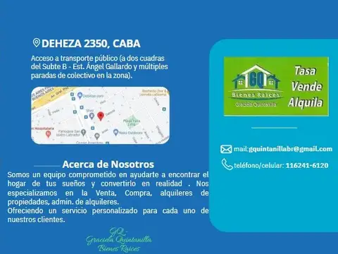 Departamento en Venta en Nuñez, USD 182.000