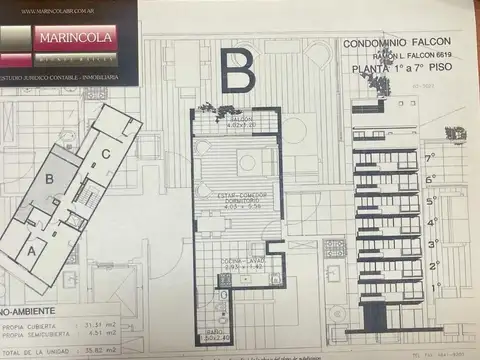 EXCELENTE MONOAMBIENTE CON BALCON A ESTRENAR