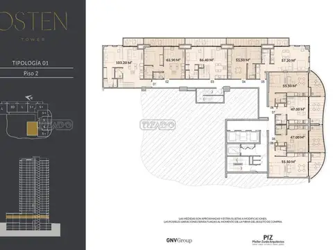 Departamento en Venta de Monoambiente