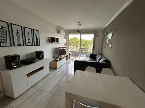 Departamento 2 ambientes con 2 baños
