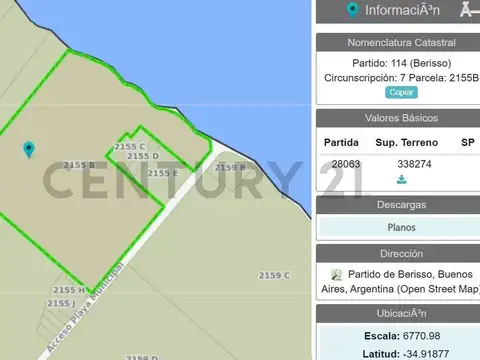 Terreno en Venta de 330000,0 m2