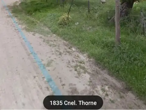 Vendo terreno Cnel. Thorne 1880 San Pedro (BA)