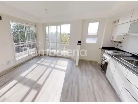 Departamento 2 ambientes con 1 baño