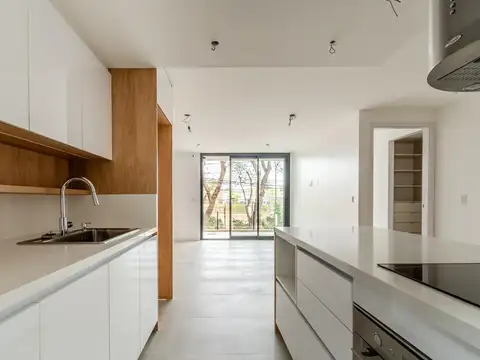 Departamento 2 ambientes con 2 baños