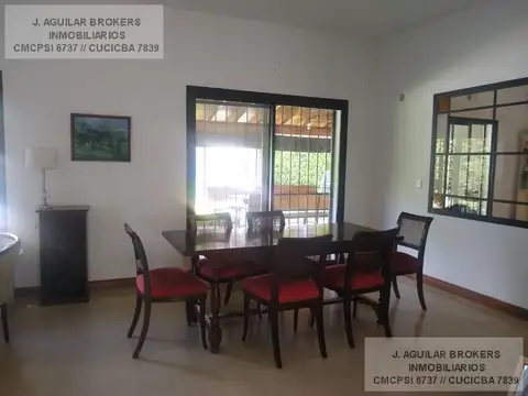 Casa en Alquiler Temporal con 2 cocheras