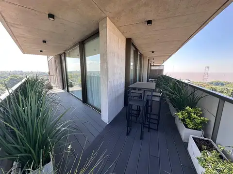 Alquiler Departamento 2 ambientes vista al Rio
