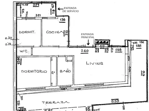 Departamento en Venta de 3 ambientes