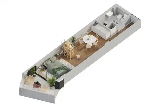 Departamento en Venta en Palermo, USD 286.000