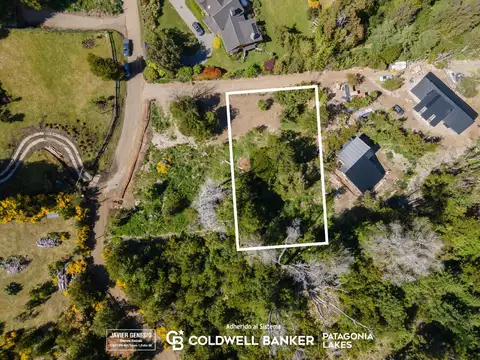 VENTA Lote/Terreno Hermosa vista al Lago 1207,91 m2 UF 4 Altos de Manzano, Villa La Angostura