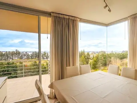 Venta | DEPTO 3 AMBIENTES en NORDELTA | Balcón terraza con Parrilla | Vista al Lago central