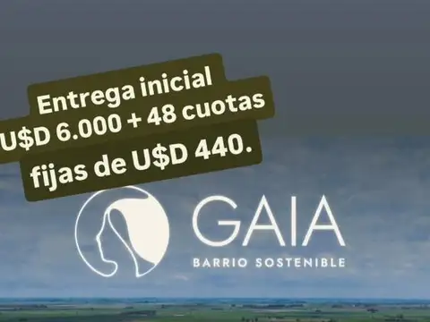 LOTES BARRIO ABIERTO GAIA - GENERAL LAGOS