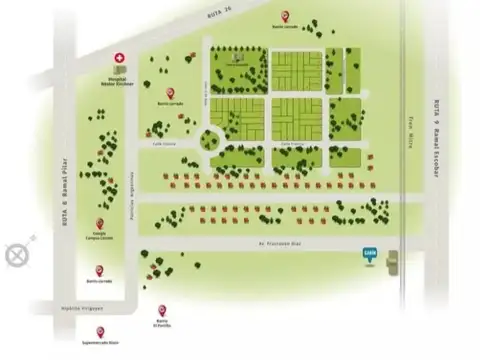 Terreno en Venta en Garin, USD 6.585.000