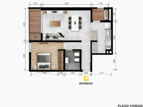 Departamento - Granadero Baigorria