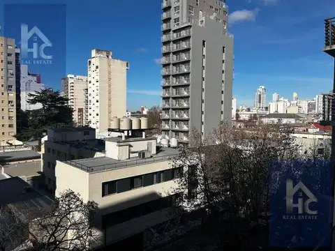 VENTA-DEPARTAMENTO-DOS AMBIENTES-VISTA-COCHERA-BALCON-TERRAZA-PISO