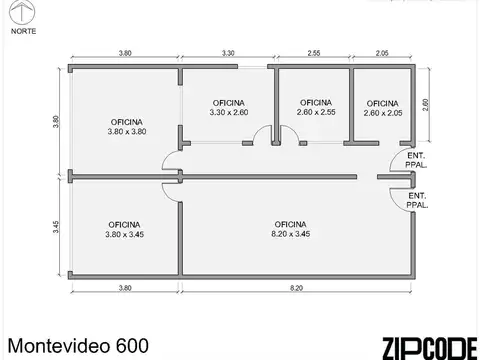 Oficina en Venta en San Nicolás, USD 90.000