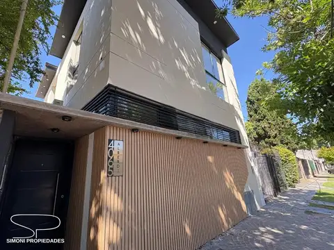 Departamento 3 ambientes con patio y parrilla a estrenar