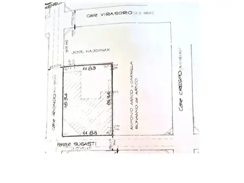 Casa 3 ambientes con 1 baño