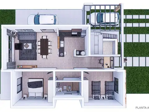 Departamento en Venta de 3 ambientes