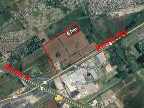 VENTA CAMPO 6 HAS, ZÁRATE