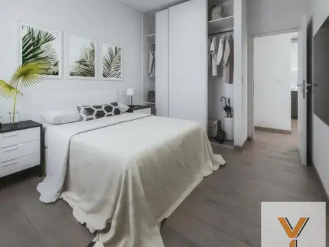 Departamento 2 ambientes con 1 baño