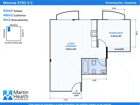 Avenida Monroe 5700, Piso 3