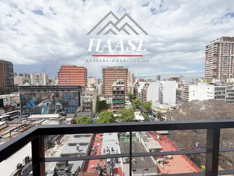 Venta departamento 2 amb 9° cochera fija m/lum Belgrano