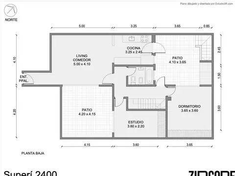 Depto Tipo Casa en Venta de 6 ambientes
