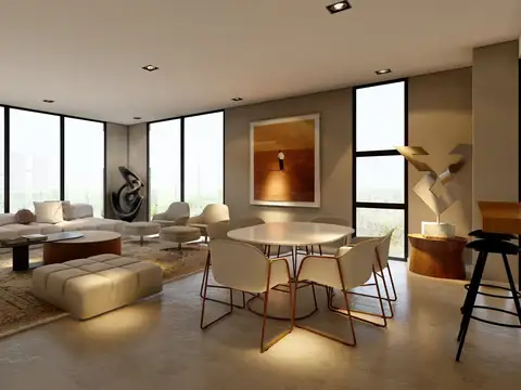 Departamento Monoambiente con 1 baño