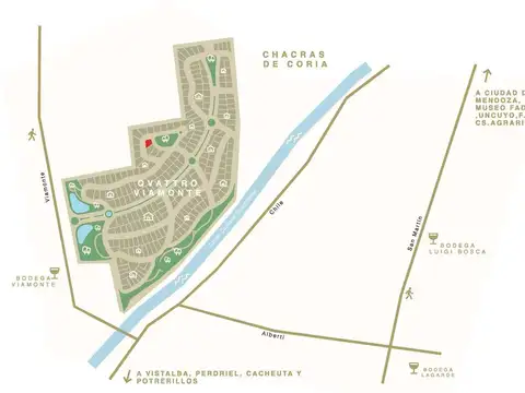 Terreno en Venta en Lujan De Cuyo, USD 76.000