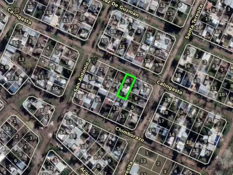 Terreno en Venta 30  mts Fondo