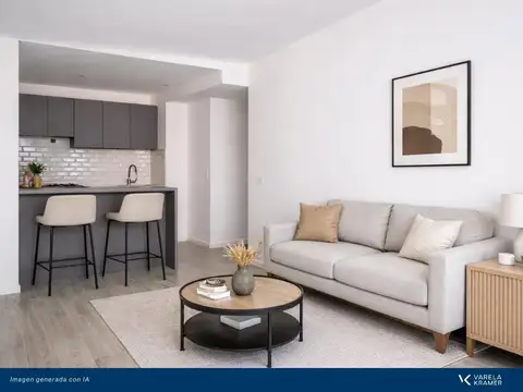 Departamento en Venta de 1 dormitorio