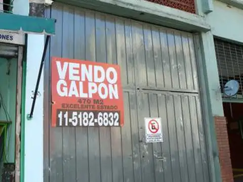 Galpon en Venta en Parque Patricios, USD 350.000