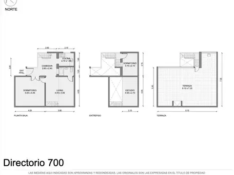 Depto Tipo Casa en Venta de 3 ambientes