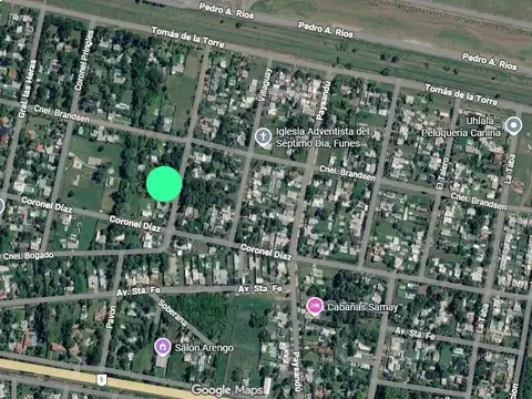 Terreno en Venta 25  mts Frente