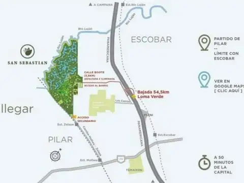 Terreno en Venta en San Sebastian, USD 79.000