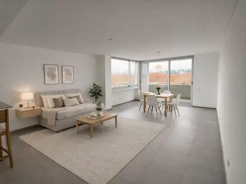 Venta departamento de 2 dormitorios, balcón con parrillero en Granadero Baigorria