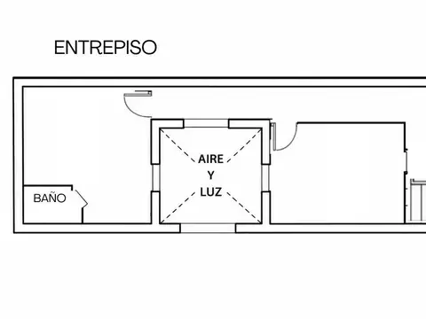 Departamento 7 ambientes con 2 baños