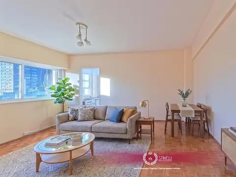 Alquiler departamento 2 ambientes 34M² vista panorámica en Retiro luminosidad única seguridad 24hs