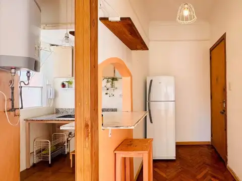 Departamento 2 ambientes con 1 baño