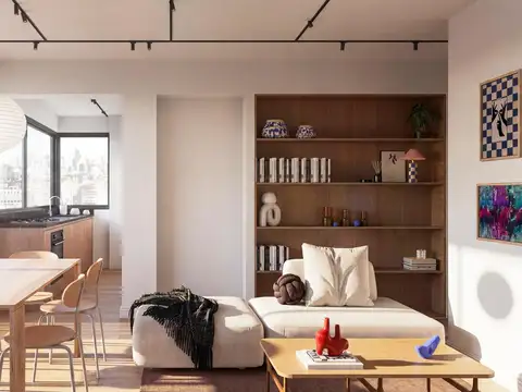 Venta monoambiente en pozo con Balcón y Amenities en Almagro | Desde USD 84.700
